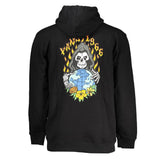 Vans Black Cotton Men Sweater with Hood